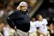 Sep 22, 2013; New Orleans, LA, USA; New Orleans Saints defensive coordinator Rob Ryan prior to kickoff of a game against the Arizona Cardinals at Mercedes-Benz Superdome. Mandatory Credit: Derick E. Hingle-USA TODAY Sports