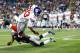 Da'Rel Scott will split time with Jacobs in David Wilson's absence.
