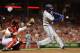 CINCINNATI, OH - SEPTEMBER 8: Hanley Ramirez #13 of the Los Angeles Dodgers strikes out in the ninth inning against the Cincinnati Reds at Great American Ball Park on September 8, 2013 in Cincinnati, Ohio.Ramirez had a home run earlier in the game but Ci
