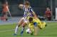 VERONA, ITALY - SEPTEMBER 25: Bostjan Cesar (R) of AC Chievo Verona competes with Fernando Llorente of Juventus during the Serie A match between AC Chievo Verona and Juventus at Stadio Marc'Antonio Bentegodi on September 25, 2013 in Verona, Italy. (Phot