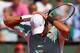 PARIS, FRANCE - JUNE 07: Novak Djokovic of Serbia adjusts his hat during the men's singles semi-final match against Rafael Nadal of Spain on day thirteen of the French Open at Roland Garros on June 7, 2013 in Paris, France. (Photo by Julian Finney/Getty