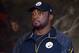 Sep 27, 2013; London, United Kingdom; Pittsburgh Steelers coach Mike Tomlin at press conference at the Four Seasons hotel in advance of the NFL International Series game against the Minnesota Vikings. Mandatory Credit: Kirby Lee-USA TODAY Sports
