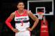 WASHINGTON, DC - FEBRUARY 19: Bradley Beal #3 of the Washington Wizards smiles during free throws against the Toronto Raptors at the Verizon Center on February 19, 2013 in Washington, DC. NOTE TO USER: User expressly acknowledges and agrees that, by downl