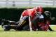 ATHENS, GA - OCTOBER 12: Markus Golden #33 of the Missouri Tigers sacks Aaron Murray #11 of the Georgia Bulldogs at Sanford Stadium on October 12, 2013 in Athens, Georgia. (Photo by Kevin C. Cox/Getty Images)