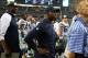 Oct 13, 2013; Arlington, TX, USA; Dallas Cowboys running back DeMarco Murray (29) stands on the sidelines injured in the fourth quarter against the Washington Redskins at AT&T Stadium. Mandatory Credit: Matthew Emmons-USA TODAY Sports