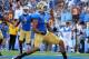 Catching touchdown passes—and celebrating after scoring them—is nothing new for Fauria.