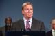 NEW YORK, NY - OCTOBER 10: The National Football League's (NFL) commissioner Roger Goodell speaks at a press conference held by New York City Mayor Michael Bloomberg, regarding Super Bowl XLVIII, which New York and New Jersey will host at MetLife Stadium