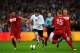 LONDON, ENGLAND - OCTOBER 15: Wayne Rooney of England takes on Grzegorz Krychowiak (8) and Kamil Glik of Poland (15) during the FIFA 2014 World Cup Qualifying Group H match between England and Poland at Wembley Stadium on October 15, 2013 in London, Engl