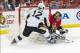 May 22, 2013; Ottawa, ON, CAN; Pittsburgh Penguins right wing Jarome Iginla (12) shoots on Ottawa Senators goalie Craig Anderson (41) in the first period in game four of the second round of the 2013 Stanley Cup playoffs at Scotiabank Place. Mandatory Cred