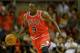 RIO DE JANEIRO, BRAZIL - OCTOBER 12: Luol Deng #9 of the Chicago Bulls drives during Chicago Bulls v Washington Wizards - NBA Global Games Rio 2013 at Arena HSBC on October 12, 2013 in Rio de Janeiro, Brazil. (Photo by Alexandre Loureiro/Getty Images)