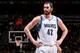 MINNEAPOLIS, MN - DECEMBER 26: Kevin Love #42 of the Minnesota Timberwolves waits to resume action against the Houston Rockets on December 26, 2012 at Target Center in Minneapolis, Minnesota. NOTE TO USER: User expressly acknowledges and agrees that, by d