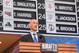 NEWARK, NJ - JUNE 23: NBA Deputy Commissioner Adam Silver prepares to announce the 2nd Round picks for the 2011 NBA Draft at The Prudential Center on June 23, 2011 in Newark, New Jersey. NOTE TO USER: User expressly acknowledges and agrees that, by downlo