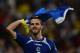 ZILINA, SLOVAKIA - SEPTEMBER 10: Miralem Pjanic of Bosnia-Herzegovina celebrates victory during the FIFA 2014 World Cup Qualifying Group G match between Slovakia and Bosnia-Herzegovina at the MSK Zilina stadium on September 10, 2013 in Zilina, Slovakia.