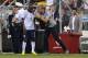 COLUMBUS, OH - SEPTEMBER 10: Head Coach Jurgen Klinsmann of the United States Men's National Team gives instructions to DaMarcus Beasley #7 of the United States Men's National Team during a game against Mexico at Columbus Crew Stadium on September 10, 201