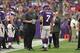 It was pointed out by Fox analyst Brian Billick that Bill Musgrave has a very small card of plays on the sideline.