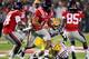 OXFORD, MS - NOVEMBER 19: Barry Brunetti #11 of the Ole Miss Rebels runs with the ball against Morris Claiborne #17 of the LSU Tigers on November 19, 2011 at Vaught-Hemingway Stadium in Oxford, Mississippi. (Photo by Joe Murphy/Getty Images)