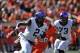 Oct 19, 2013; Stillwater, OK, USA; Texas Christian Horned Frogs quarterback Trevone Boykin (2) scrambles out of the pocket against the Oklahoma State Cowboys during the first half at Boone Pickens Stadium. Mandatory Credit: Peter G. Aiken-USA TODAY Sports