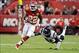 Oct 20, 2013; Kansas City, MO, USA; Kansas City Chiefs wide receiver Dexter McCluster (22) gets past Houston Texans cornerback Brice McCain (21) in the second half at Arrowhead Stadium. The Chiefs won 17-16. Mandatory Credit: John Rieger-USA TODAY Sports