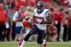 Oct 20, 2013; Kansas City, MO, USA; Houston Texans receiver Andre Johnson (80) is pursued by Kansas City Chiefs cornerback Brandon Flowers (24) at Arrowhead Stadium. Mandatory Credit: Kirby Lee-USA TODAY Sports