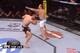 A great example of Dos Santos missing and exposing his hips. This happened several times off of his right hand too.
