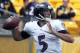 Joe Flacco ran the offense very well when they went no-huddle.
