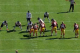 The Redskins confused Chicago's blocking schemes with unorthodox alignments.