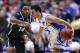 Gary Harris wasn't at his best defensively vs. Duke in the 2013 tourney, but he also fought injury.