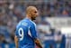Oct 19, 2013; Montreal, Quebec, CAN; Montreal Impact forward Marco Di Vaio (9) looks towards the bench during the first half against the Philadelphia Union at Stade Saputo. The Impact won 2-1. Mandatory Credit: Eric Bolte-USA TODAY Sports