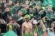 Oct 26, 2013; Eugene, OR, USA; Oregon Ducks fans cheer before the game against the UCLA Bruins at Autzen Stadium. Mandatory Credit: Scott Olmos-USA TODAY Sports