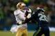 Mario Manningham had 42 catches for 449 yards and one touchdown in 2012.
