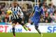 NEWCASTLE UPON TYNE, ENGLAND - NOVEMBER 02: Loic Remy of Newcastle United and Ramires of Chelsea during the Barclays Premier League match between Newcastle United and Chelsea at St James' Park on November 02, 2013 in Newcastle upon Tyne, England. (Photo b