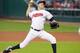 CLEVELAND, OH - SEPTEMBER 24: Starting pitcher Ubaldo Jimenez #30 of the Cleveland Indians pitches during the first inning against the Chicago White Sox at Progressive Field on September 24, 2013 in Cleveland, Ohio. (Photo by Jason Miller/Getty Images)