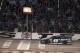 Nov 3, 2013; Fort Worth, TX, USA; Sprint Cup Series driver Jimmie Johnson (48) wins the AAA Texas 500 at Texas Motor Speedway. Mandatory Credit: Jerome Miron-USA TODAY Sports