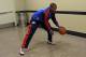 OKLAHOMA CITY, OK - NOVEMBER 3: Russell Westbrook #0 of the Oklahoma City Thunder warms up before the game against the Phoenix Suns during an NBA game on November 3, 2013 at the Chesapeake Energy Arena in Oklahoma City, Oklahoma. NOTE TO USER: User expre