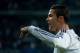 MADRID, SPAIN - OCTOBER 23: Cristiano Ronaldo of Real Madrid CF celebrates scoring their opening goal during the UEFA Champions League Group B match between Real Madrid CF and Juventus at Estadio Santiago Bernabeu on October 23, 2013 in Madrid, Spain.