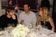 DALLAS, TX - FEBRUARY 05: (L-R) Actor Chace Crawford, Dallas Cowboys Quarterback Tony Romo and television personality Candice Crawford attend a private dinner hosted by Audi during Super Bowl XLV Weekend at the Audi Forum Dallas on February 5, 2011 in Dal