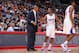 LOS ANGELES, CA - NOVEMBER 4: Doc Rivers of the Los Angeles Clippers directs Chris Paul #3 during their game against the Houston Rockets at Staples Center on November 4, 2013 in Los Angeles, California. NOTE TO USER: User expressly acknowledges and agrees