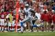 GLENDALE, AZ - SEPTEMBER 15: Wide receiver Calvin Johnson #81 of the Detroit Lions carries the ball against the Arizona Cardinals at University of Phoenix Stadium on September 15, 2013 in Glendale, Arizona. (Photo by Jeff Gross/Getty Images)