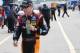 Matt Kenseth on the move in the Nationwide garage at Daytona. Credit: Dwight Drum