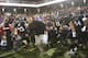 Stanford coach David Shaw leads his team out of the tunnel