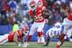 ORCHARD PARK, NY - NOVEMBER 3: Jamaal Charles #25 of the Kansas City Chiefs carries the ball during NFL game action against the Buffalo Bills at Ralph Wilson Stadium on November 3, 2013 in Orchard Park, New York. (Photo by Tom Szczerbowski/Getty Images)
