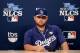 LOS ANGELES, CA - OCTOBER 14: Pitcher Ricky Nolasco #47 of the Los Angeles Dodgers answers questions before Game Three of the National League Championship Series against the St. Louis Cardinals at Dodger Stadium on October 14, 2013 in Los Angeles, Califo