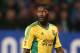 KRASNODAR, RUSSIA - OCTOBER 3: Djibril Cisse of FC Kuban Krasnodar in action during the UEFA Europa League group stage match between FC Kuban Krasnodar and Valencia CF held on October 3, 2013 at the Kuban Stadium in Krasnodar, Russia. (Photo by EuroFootb