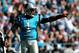 CHARLOTTE, NC - NOVEMBER 03: Cam Newton #1 of the Carolina Panthers during their game at Bank of America Stadium on November 3, 2013 in Charlotte, North Carolina. (Photo by Streeter Lecka/Getty Images)