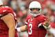 GLENDALE, AZ - OCTOBER 27: Quarterback Carson Palmer #3 of the Arizona Cardinals during the NFL game against the Atlanta Falcons at the University of Phoenix Stadium on October 27, 2013 in Glendale, Arizona. The Cardinals defeated the Falcons 27-13. (P