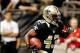 Oct 27, 2013; New Orleans, LA, USA; New Orleans Saints running back Darren Sproles (43) against the Buffalo Bills during the first half of a game at Mercedes-Benz Superdome. Mandatory Credit: Derick E. Hingle-USA TODAY Sports