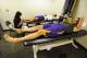 OAKLAND, CA - OCTOBER 30: Steve Nash #10 and Pau Gasol #16 of the Los Angeles Lakers are worked on in the training room prior to a game against the Golden State Warriors at Oracle Arena on October 30, 2013 at in Oakland, California. NOTE TO USER: User exp