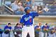 August 26, 2012; Rancho Cucamonga, CA, USA; Rancho Cucamonga Quakes outfielder Yasiel Puig against the San Jose Giants at The Epicenter. Mandatory Credit: Gary A. Vasquez-USA TODAY Sports
