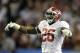 Dec 1, 2012; Atlanta, GA, USA; Alabama Crimson Tide defensive back Landon Collins (26) reacts during the fourth quarter of the 2012 SEC Championship game against the Georgia Bulldogs at the Georgia Dome. Mandatory Credit: Paul Abell-USA TODAY Sports