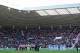 SUNDERLAND, ENGLAND - NOVEMBER 10: The two teams line up for a minute's silence during the Barclays Premier League match between Sunderland and Manchester City at Stadium of Light on November 10, 2013 in Sunderland, England. (Photo by Chris Brunskill/Gett